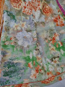 Floral Print rajputi suit
