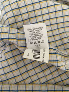 Men's Checkered Button-Down Shirt