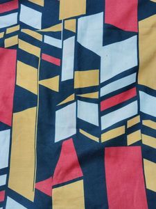 Abstract Print Men's Shirt