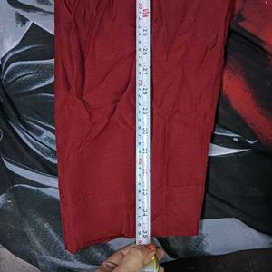 Elegant Maroon 🅰️Kurta Set with Sequins