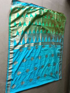 Vibrant Ombre Silk Dupatta
