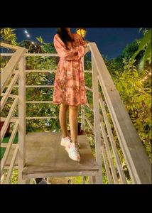 Sale!!Chic Floral Korean style Wrap Dress