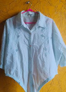 Cute Button-Down Top