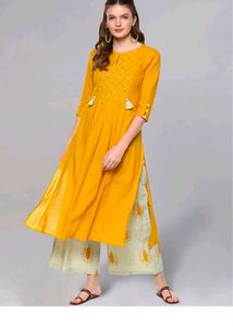 Women Embroidery Printed Palazzo