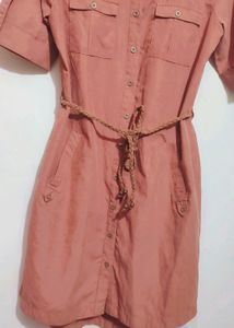 Light Coral Dress For Girl Or Woman 32 Bust