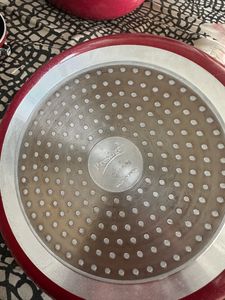 Prestige Pan Unused With Handle Mahroon