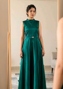 Elegant Teal Fairy Gown