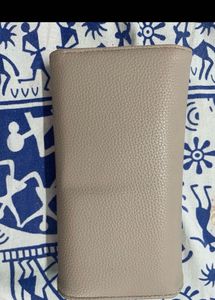 Chic Pink Textured Wallet on sling