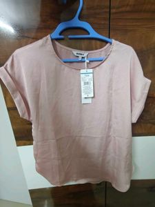 Elegant Pink Satin Top