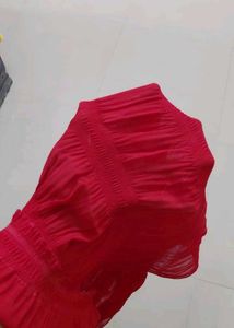 Vibrant Red Dupatta