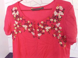 Pink Color Kurta