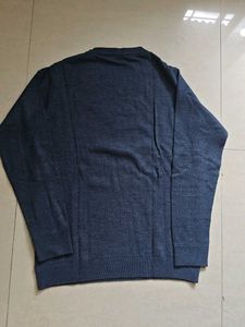 Sparkling Blue Knit Sweater