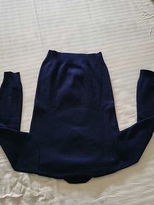 Navy Blue V-Neck Sweater