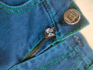 Boy's Denim Jeans with Patch Detail