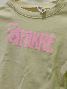 Be Fikre Graphic Crop Top