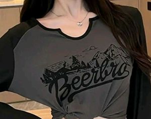 BeerBro Graphic Long Sleeve Top