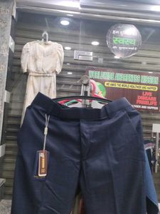 Navy Blue Formal Pants