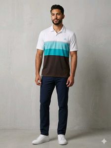 Adidas Men's Colorblock Polo Shirt