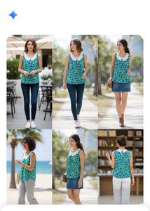 Floral Sleeveless Tank Top
