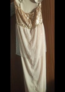 Sparkling Sequin Strapless Gown