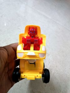 Kids Push Back Car Convertable Transformer