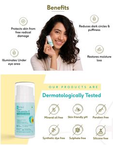 HK Vitals Natural Vitamin E Under Eye Cream