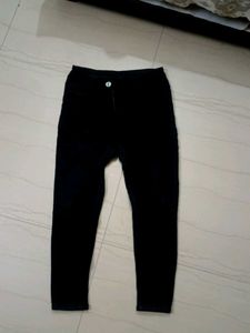 Black Skinny Fit Trousers