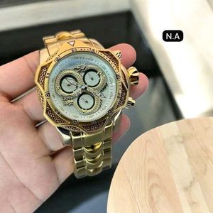Invicta snake 🐍 Venom Chronograph Gold watch.😍*