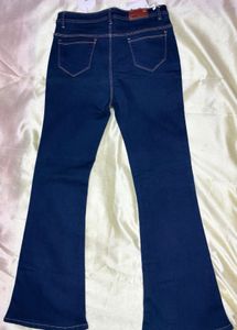 Bell Bottom Blue Denim Jeans