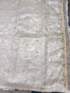 vintage zardosi hand work saree