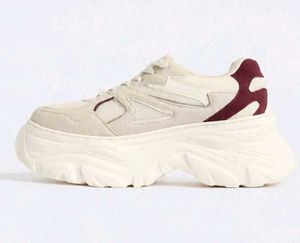 WESTSIDE Off-White Chunky Sneakers