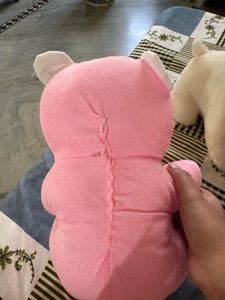 Cute Pink Teddy Bear with "With Love"