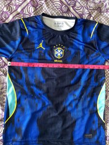 Jordan Embroidered Brazil Neymar#10 Away Kit ❤️‍🩹