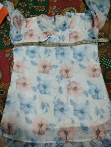 Cute Floral Print Dress