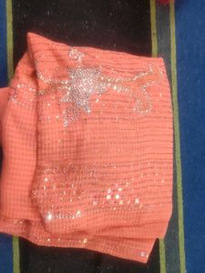 Pink 🩷 Saree