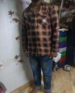 Men's Plaid Long Sleeve Shirt