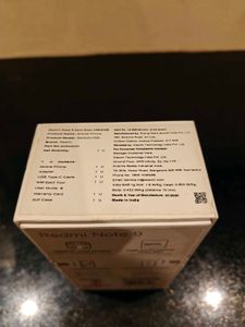Redmi note 9 box only