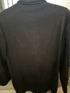 women black coat size 42 ,fabric velvet
