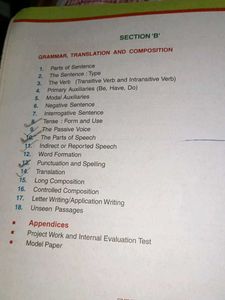 class 10  grammer book