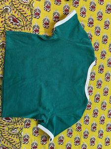 Green Ringer Tee