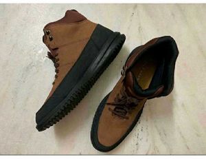 Cole Haan Brown Leather Hiking Boots