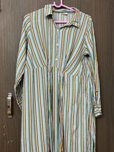 Tokyo Talkies Branded Cotton Dress For L