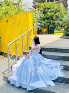 Elegant Satin Gown