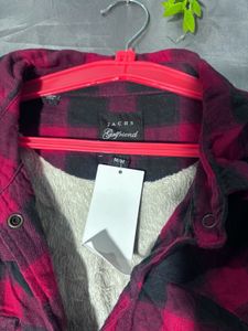 Cozy Red &amp; Black Plaid Flannel Shirt