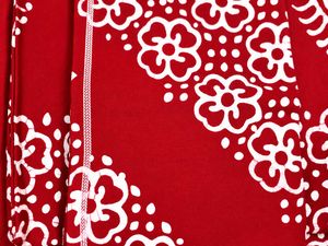 Batik print Bed Cover with pillow covers