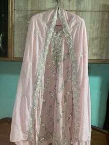 Stunning Pink Embroidered Lehenga Choli