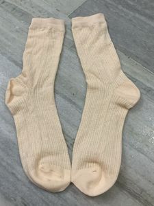 Sheer Patterned Ankle Socks
