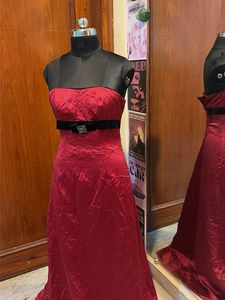 Elegant Maroon Gown