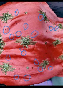 Embroidered &amp; Stonework Satin suit