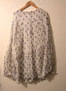 floral long skirt
